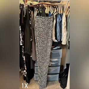 Forever 21 Plus Size Leopard Midi Dress